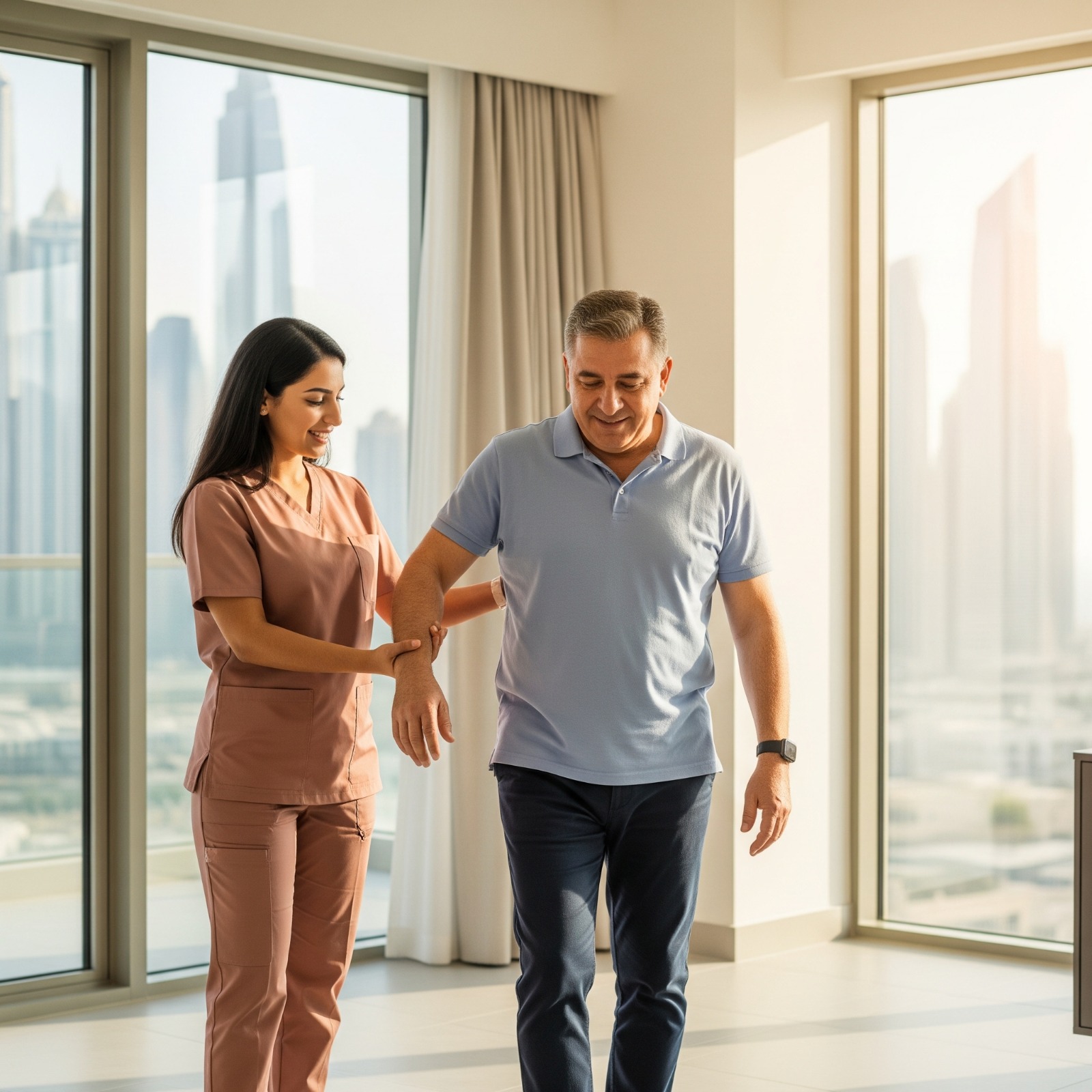 Physiotherapy at home Dubai